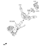 Diagram for Hyundai Steering Angle Sensor - 93480-1Y000