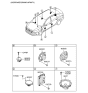 Diagram for 2016 Hyundai Sonata Car Speakers - 96360-3S400