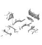 Diagram for 2023 Hyundai Elantra Dash Panels - 64300-BY000