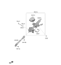 Diagram for Hyundai Elantra Power Steering Assist Motor - 56370-BY000