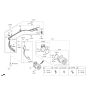 Diagram for Hyundai Elantra A/C Compressor - 97701-G5000