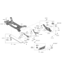 Diagram for 2021 Hyundai Elantra Sway Bar Kit - 55510-BYAA0