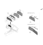 Diagram for 2022 Hyundai Elantra Instrument Cluster - 94031-BY000