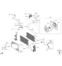 Diagram for Hyundai Elantra Fan Blade - 25231-BV410