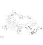 Diagram for 2022 Hyundai Elantra Engine Control Module - 39110-03BG2