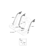 Diagram for Hyundai Elantra N Seat Belt - 89810-AA500-NNB