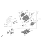 Diagram for 2021 Hyundai Elantra Coolant Reservoir Hose - 36930-2BDG0