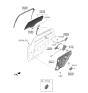 Diagram for 2023 Hyundai Elantra N Window Run - 83530-AA000