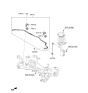 Diagram for 2022 Hyundai Elantra Sway Bar Kit - 54810-AA100