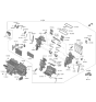 Diagram for 2023 Hyundai Elantra Heater Core - 97138-BY000