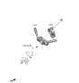 Diagram for 2023 Hyundai Elantra Turn Signal Switch - 93406-AA500