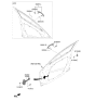 Diagram for 2022 Hyundai Elantra Door Check - 76980-AA000