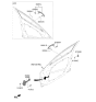 Diagram for 2022 Hyundai Elantra N Door Handle - 82651-AA400