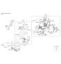 Diagram for Hyundai Equus Seat Cushion - 89250-3N511