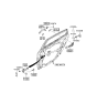 Diagram for 2012 Hyundai Equus Door Handle - 82661-3N000