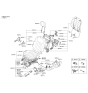 Diagram for Hyundai Equus Seat Motor - 88509-3N000