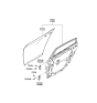 Diagram for 2014 Hyundai Equus Door Hinge - 79430-3N000