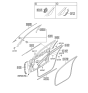 Diagram for Hyundai Santa Fe Body Mount Hole Plug - 83191-3K030