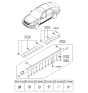 Diagram for 2014 Hyundai Equus Door Moldings - 87722-3N000