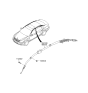 Diagram for 2010 Hyundai Equus Air Bag - 85020-3N000