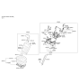 Diagram for 2012 Hyundai Equus Seat Cover - 89360-3NAA0-WIS