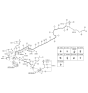 Diagram for Hyundai Brake Proportioning Valve - 55835-3M000