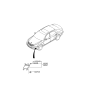 Diagram for Hyundai Equus Fog Light - 92202-3N010