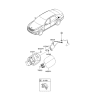 Diagram for 2013 Hyundai Equus Fuel Door - 69511-3N010