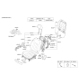 Diagram for 2013 Hyundai Equus Seat Cover - 88460-3N300-WIR