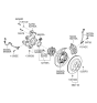 Diagram for Hyundai Equus Brake Disc - 58411-3N020