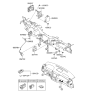 Diagram for 2013 Hyundai Equus Car Key - 95440-3N200