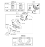 Diagram for Hyundai Equus Steering Wheel - 56100-3N200-W3V