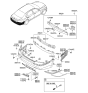 Diagram for 2011 Hyundai Equus Antenna - 95420-3M000