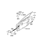 Diagram for 2011 Hyundai Equus Door Check - 79380-3N000