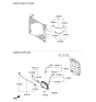 Diagram for Hyundai Sonata Radiator Hose - 25415-D5501