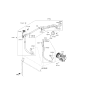 Diagram for 2018 Hyundai Sonata A/C Hose - 97775-C2500