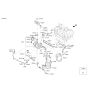 Diagram for 2019 Hyundai Sonata Catalytic Converter - 28530-2GPA5