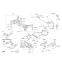 Diagram for 2019 Hyundai Sonata Sway Bar Kit - 55500-C1300