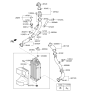Diagram for Hyundai Sonata Intercooler - 28270-2GTB0