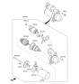 Diagram for 2019 Hyundai Sonata Starter Solenoid - 36120-2G250