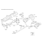 Diagram for Hyundai Sonata Muffler - 28610-C1550