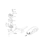 Diagram for 2019 Hyundai Sonata Battery Terminal - 37180-C2200