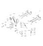 Diagram for 2007 Hyundai Tucson Timing Chain Guide - 24431-23500