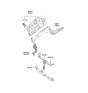 Diagram for 2001 Hyundai Tiburon Radiator Support - 64140-2C010