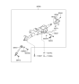 Diagram for 2006 Hyundai Tiburon Steering Column - 56300-2C200