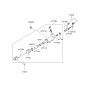 Diagram for 2003 Hyundai Tiburon Clutch Slave Cylinder - 41710-39600