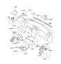 Diagram for Hyundai Tiburon Cigarette Lighter - 95125-2C000