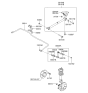 Diagram for 2002 Hyundai Tiburon Sway Bar Bushing - 55513-2C110