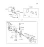 Diagram for Hyundai Elantra Power Steering Pump - 57100-2D151