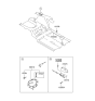 Diagram for 2008 Hyundai Tiburon Fuel Door Release Cable - 81590-2C000